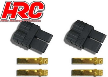 HRC9042A Goldkontakt-Stecker TRX (Regler) 2 Stück